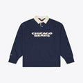 M&N NFL Chicago Bears Retro Roots French Terry Fleece Polo