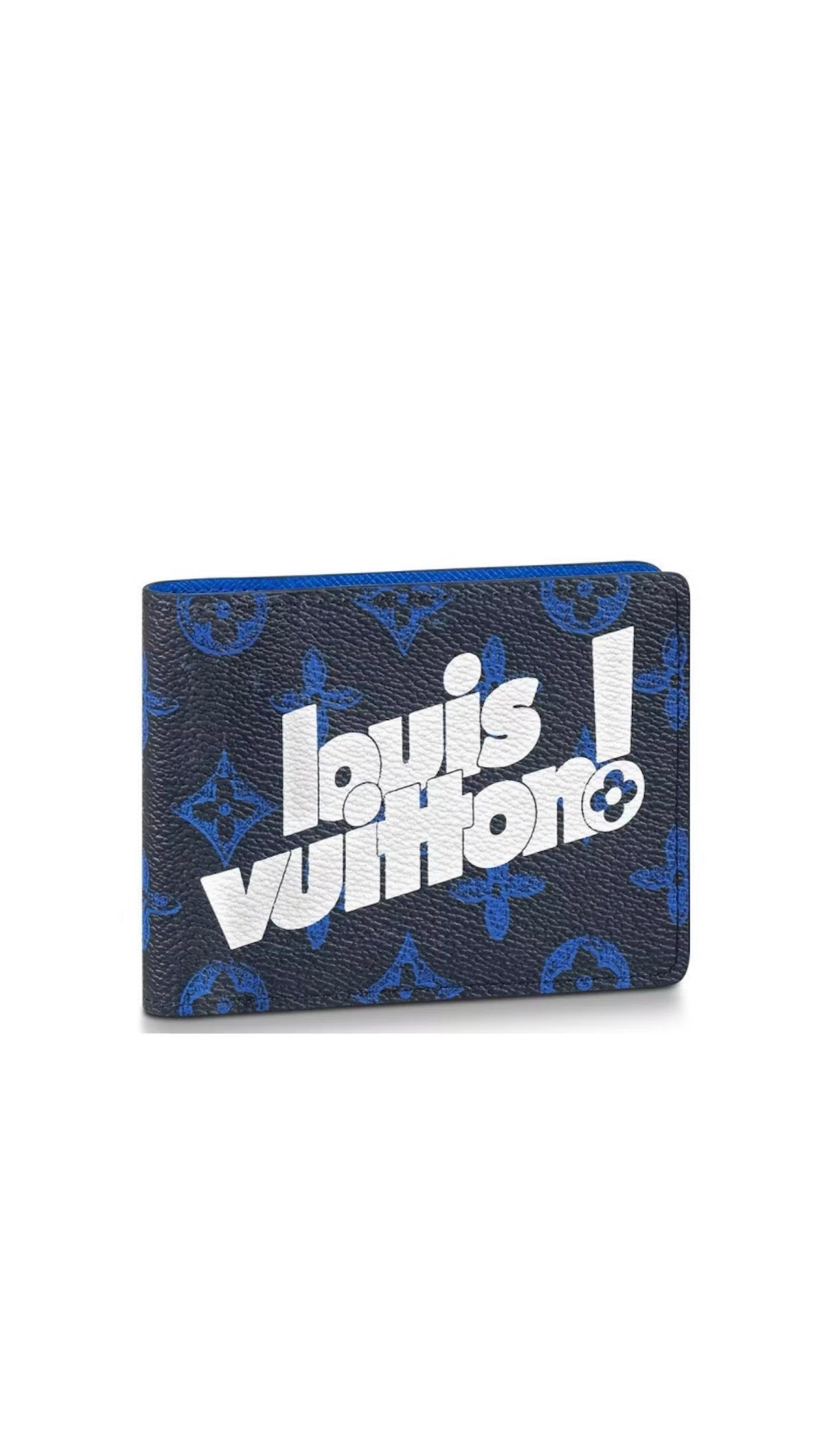 Louis Vuitton Multiple Wallet Monogram Blue
