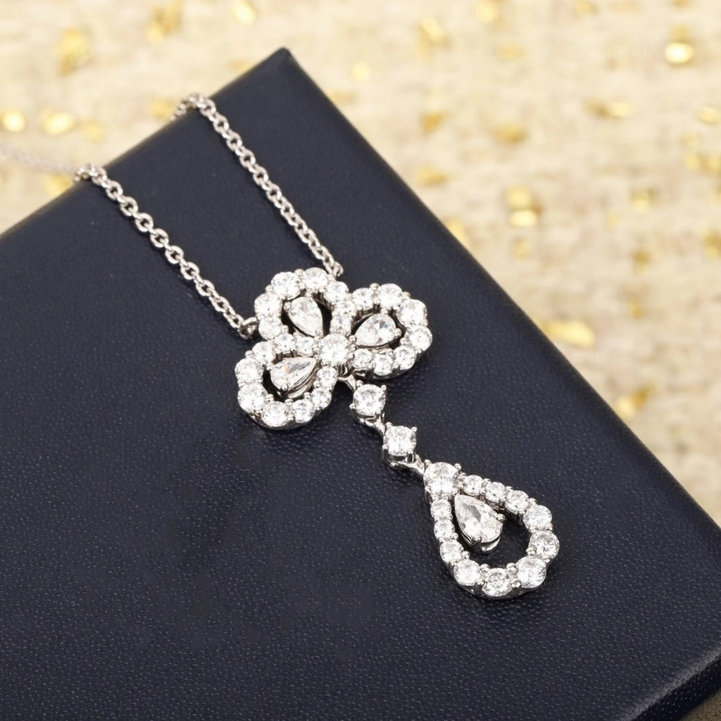 Harry Winston Style Sunflower Necklace