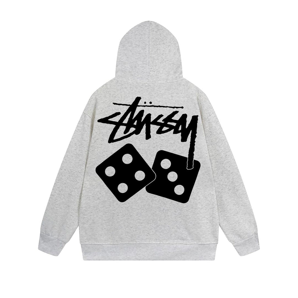 Stussy Hoodie Zip Cardigan Hooded Sweater