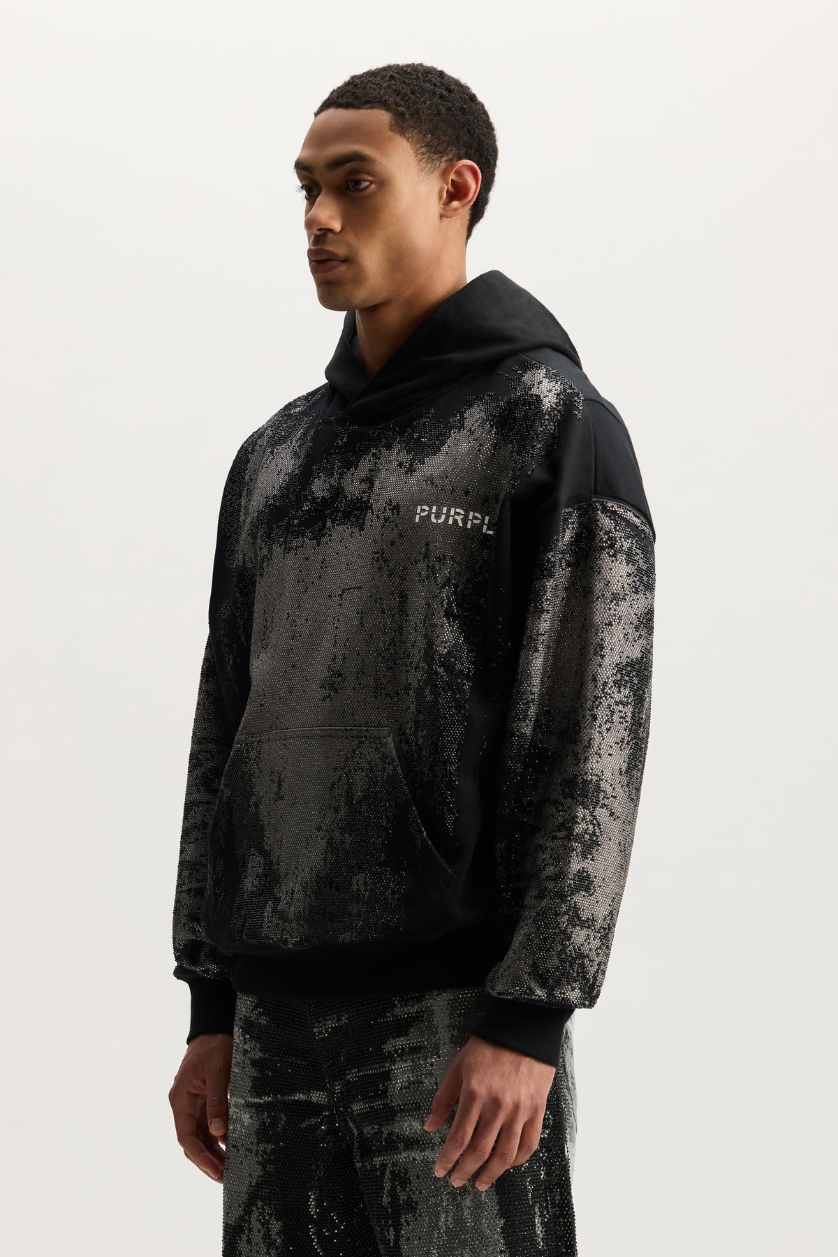 Worn Crystals Hoodie