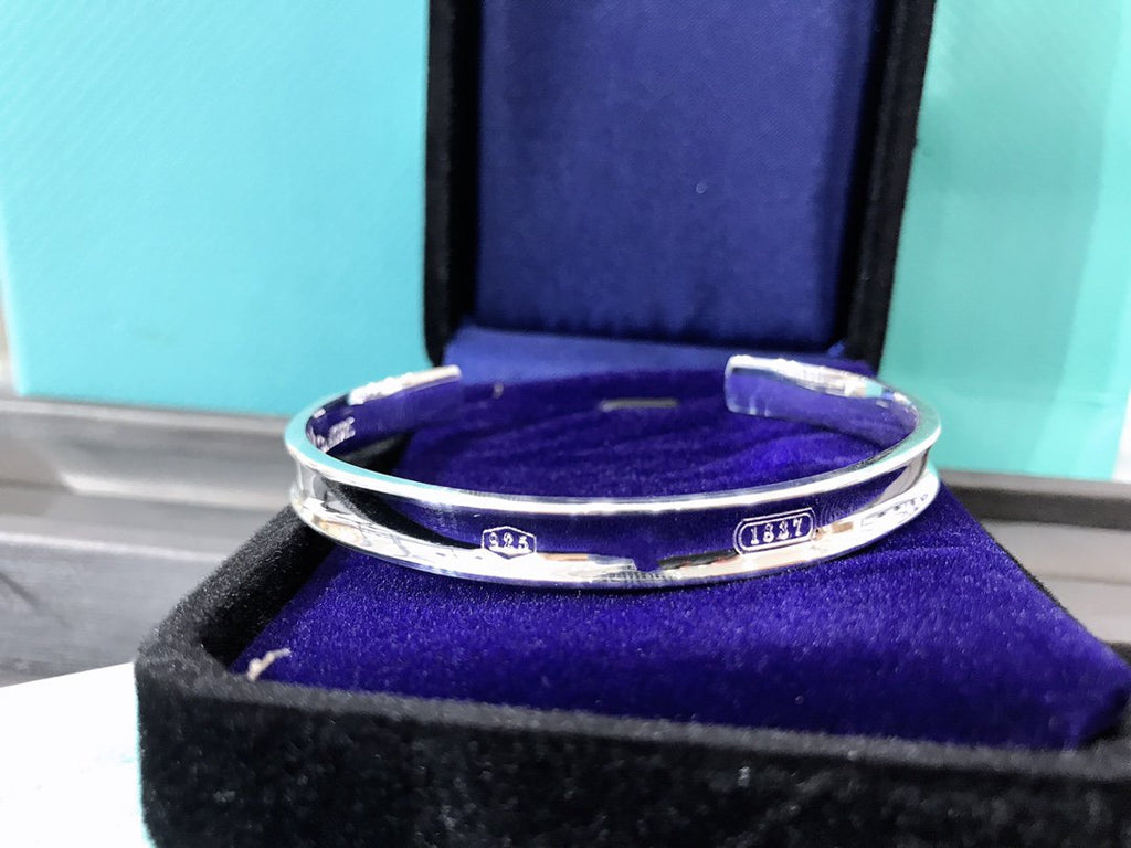 TIFFANY 1837 CUFF IN SILVER NARROW