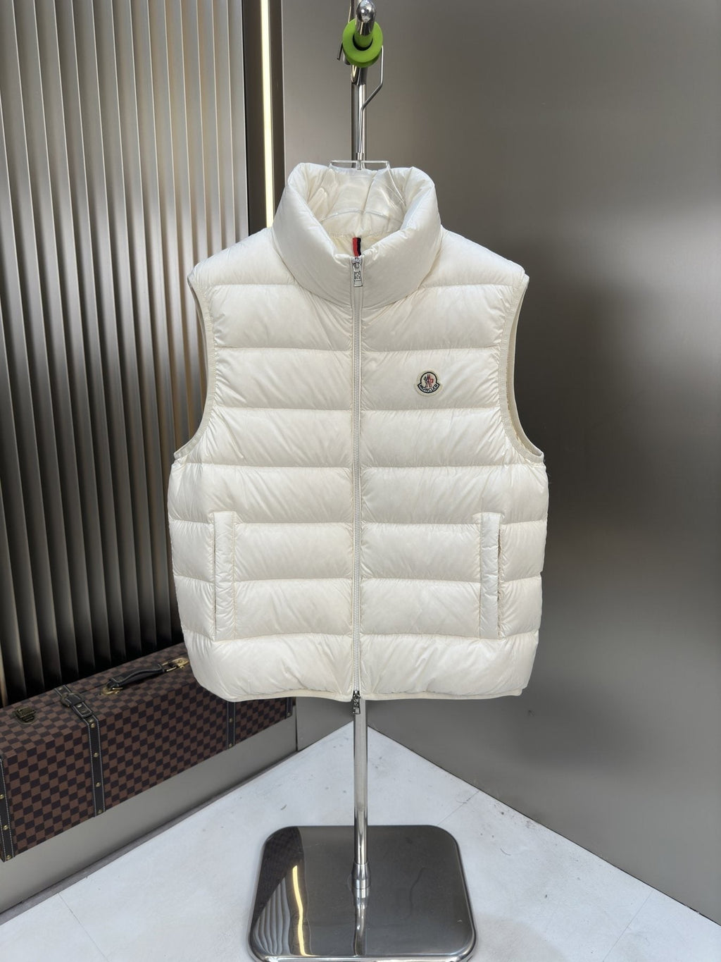 Moncler Quilted Stand-Collar Down Vest