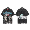 Godspeed The Future Is Brand Astronaut Graphic T-Shirt