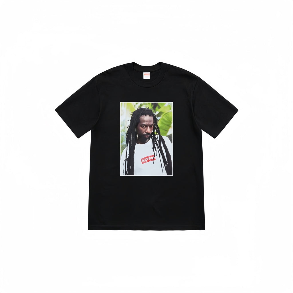 Supreme Buju Banton Portrait Graphic T-Shirt