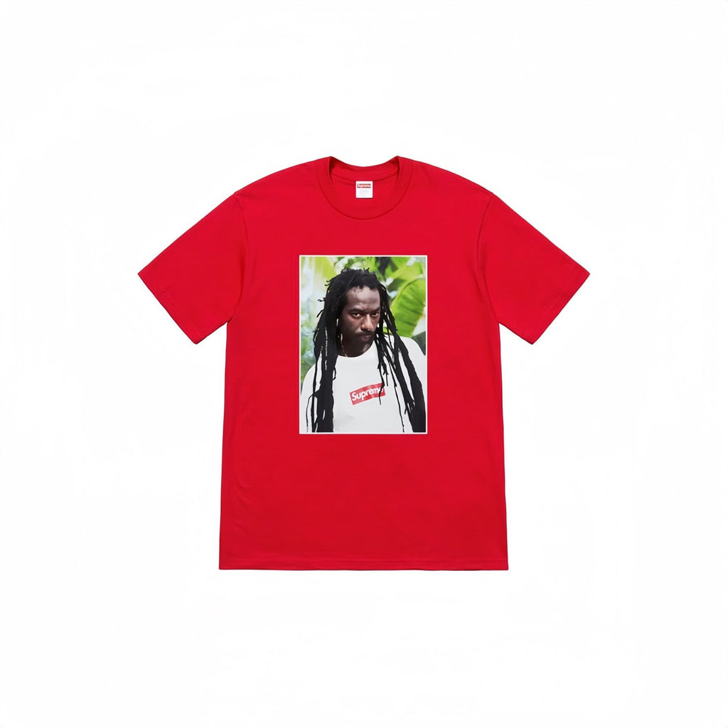 Supreme Buju Banton Portrait Graphic T-Shirt