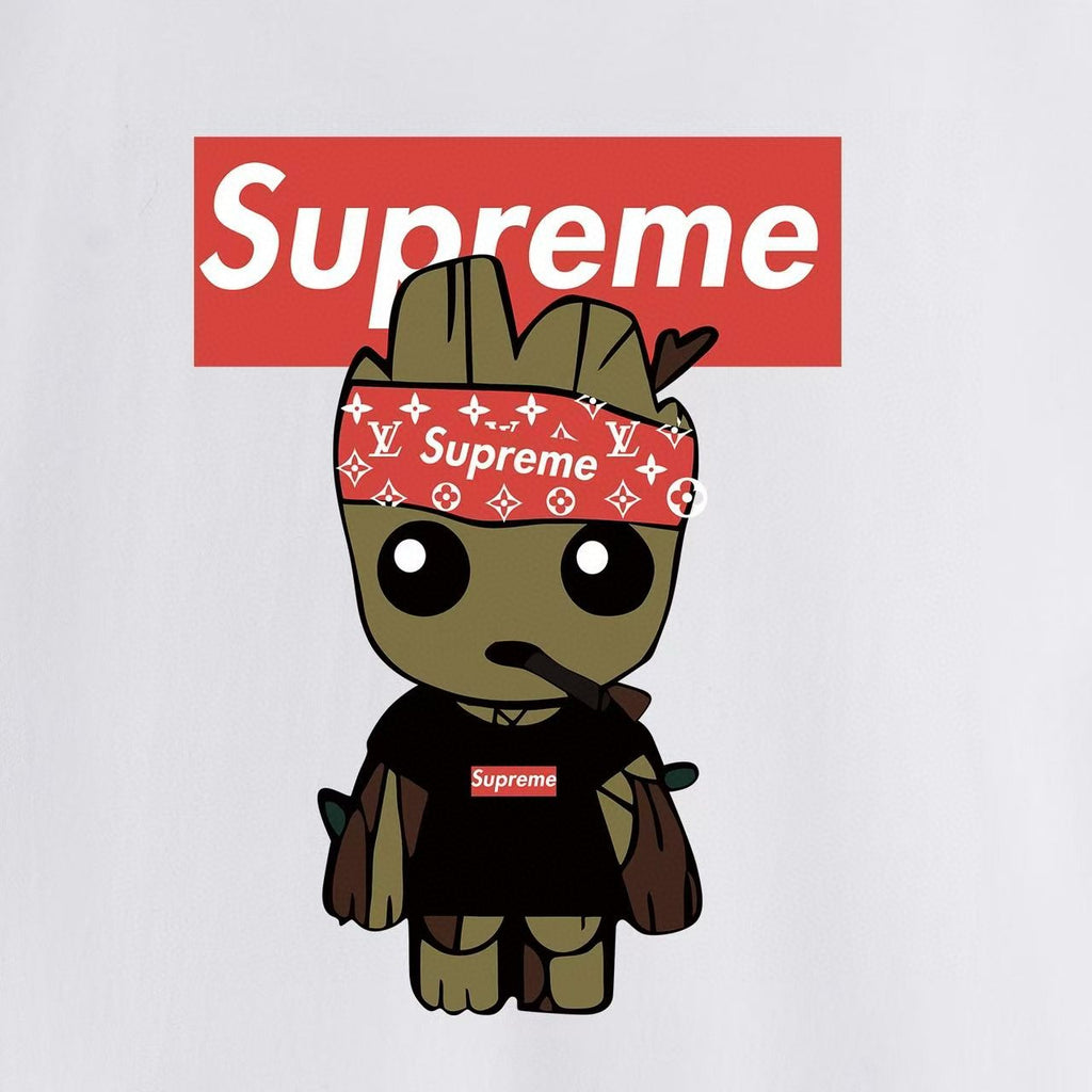 Supreme Tree Character Graphic Short-Sleeve T-Shirt