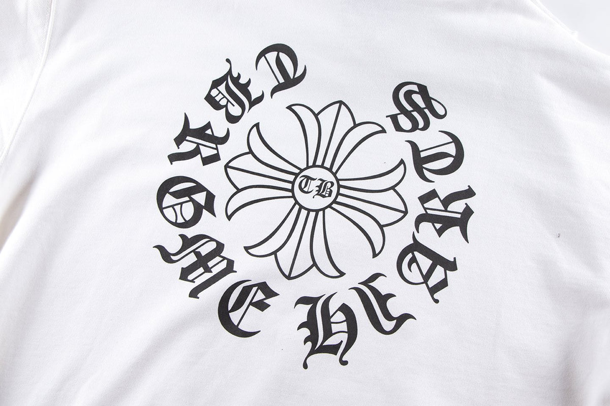 Chrome Hearts Flower Back Graphic Hoodie