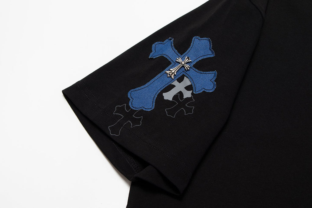 Chrome Hearts Cross Graphic Short-Sleeve T-Shirt
