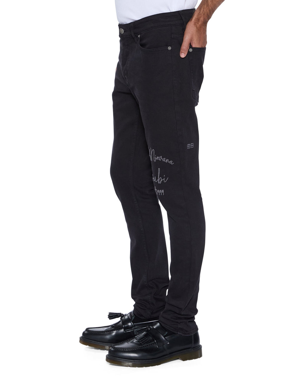 Ksubi Van Winkle Jasper Black Arch Denim