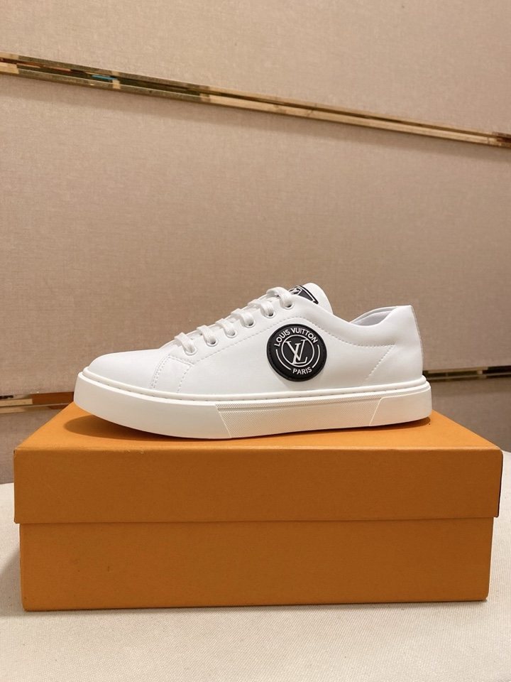 Louis Vuitton Emblem Low-Top Sneakers