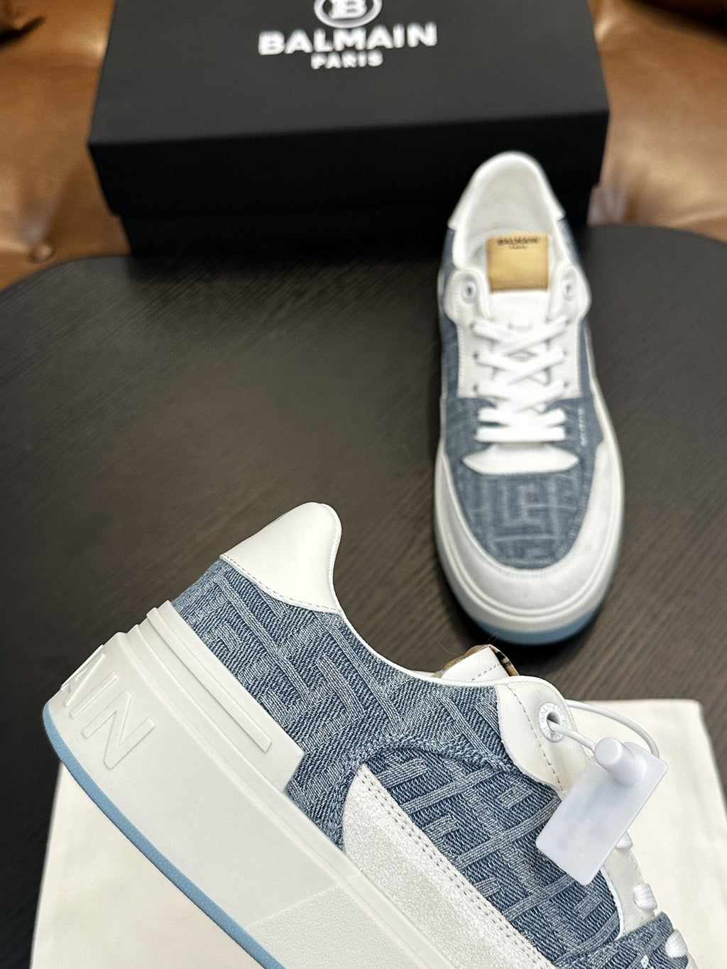 Balmain B-Skate Low-Top Sneakers