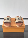 Louis Vuitton Isola Monogram Slide Sandals - Contoured Footbed