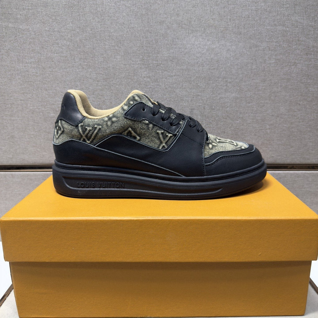 Louis Vuitton Men's Panel Low-Top Sneakers