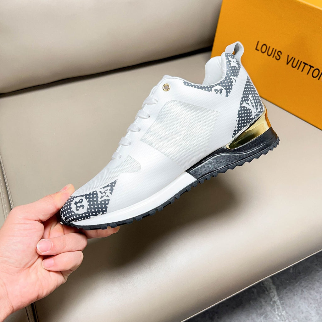 Louis Vuitton Patterned Panel Sneakers
