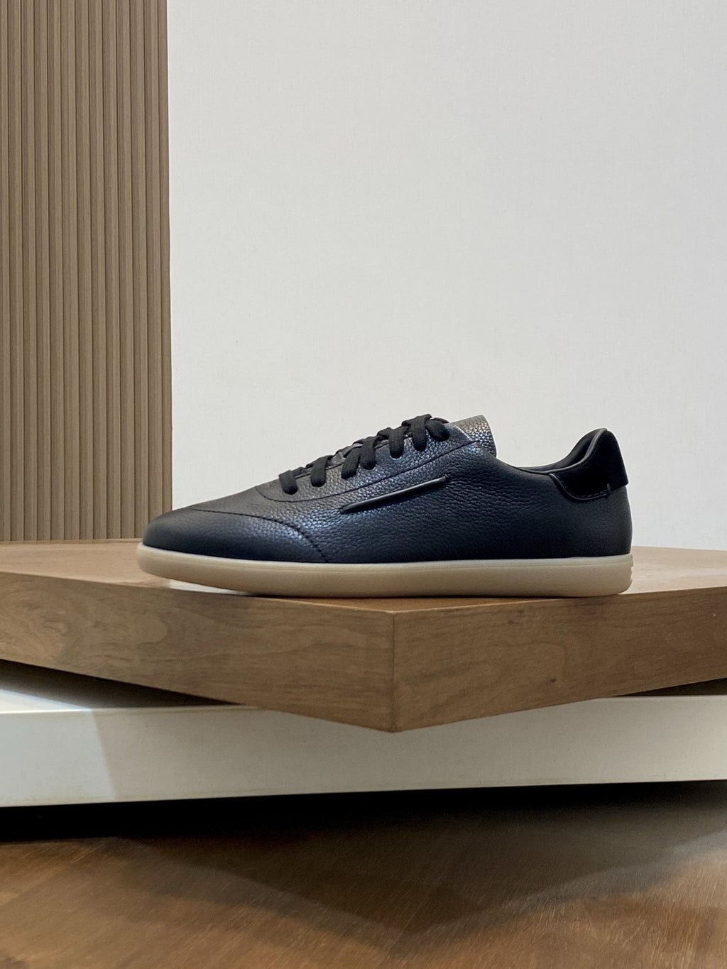 Zegna 232 Suede Low-Top Sneakers