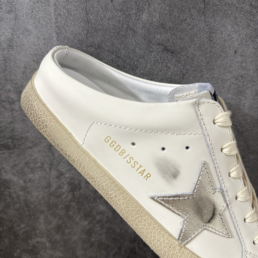 Golden Goose Silver Star Sneakers