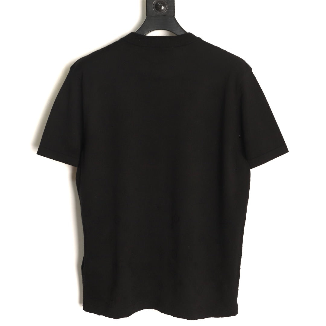 Louis Vuitton Crewneck Short-Sleeve T-Shirt - Black